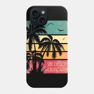 San Diego California Vintage Summer Phone Case