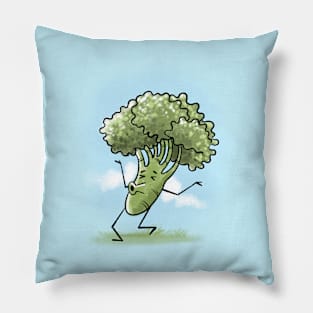 Happy broccoli Pillow