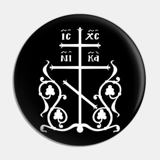 Patriarchal Cross Orthodox Pin