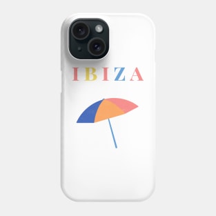 Ibiza Pastel colour Spanish Holiday Design Phone Case