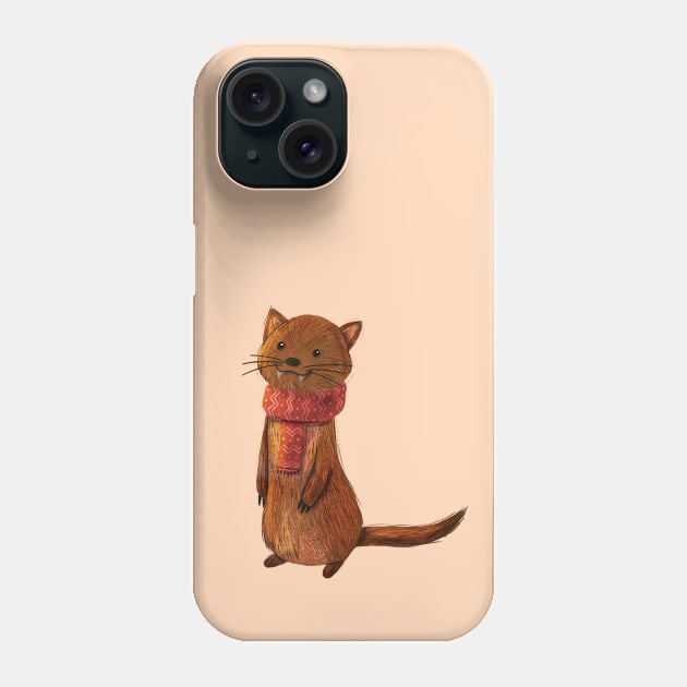 Ferret Phone Case by Auvrea Studio