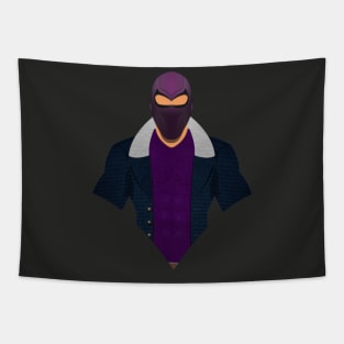 The purple partier Tapestry