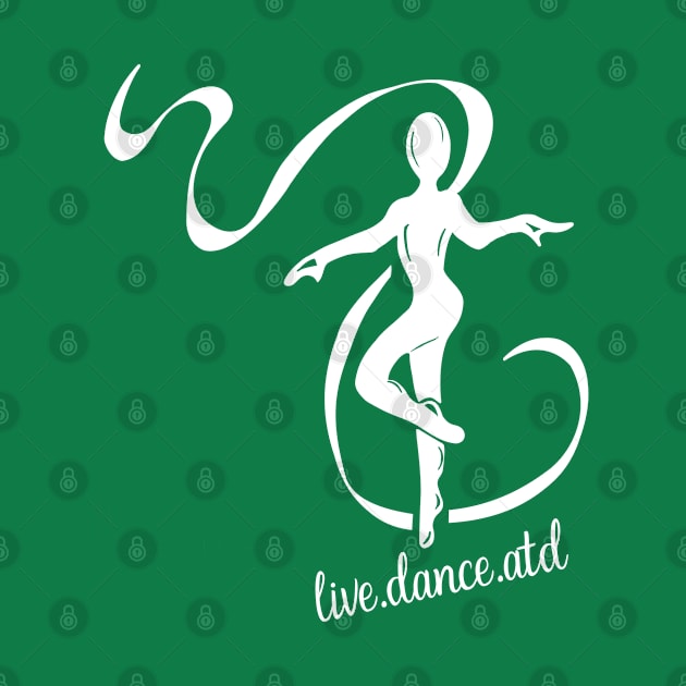 ATD dancer girl & tag line by allthatdance