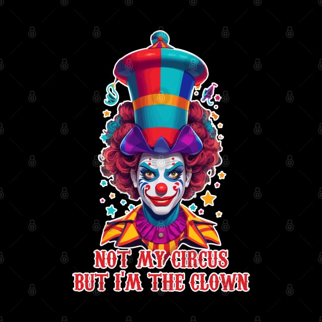 not my circus  but im the clown by ahmadist