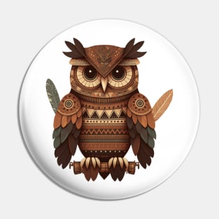 Sacred Owl Pin