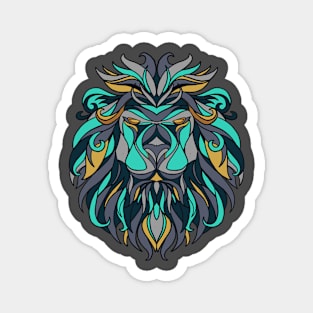 Blue Lion Magnet