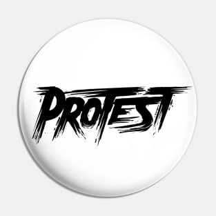 Protest Pin