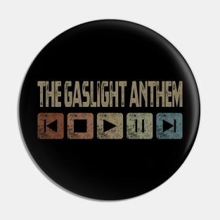 The Gaslight Anthem Control Button Pin