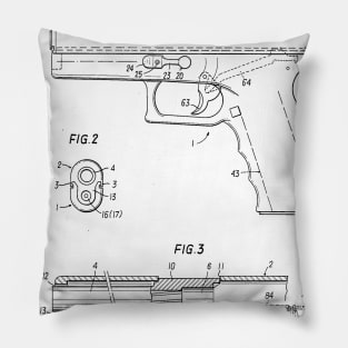 Glock Patent Design Pillow