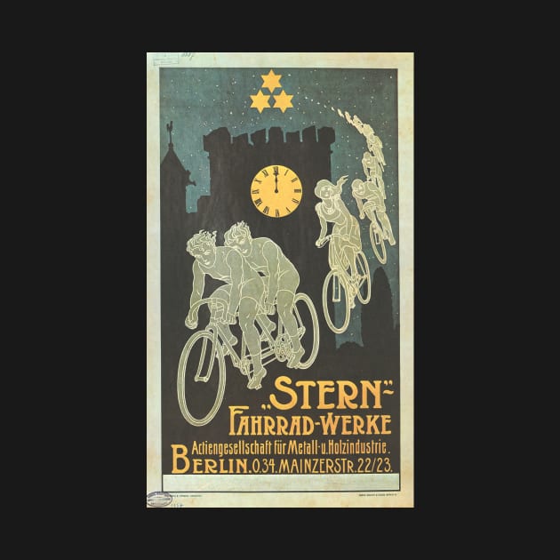 Stern Bicycles - Vintage Bicycle Poster from 1908 by coolville