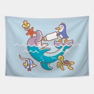 Little Dolphin Tapestry