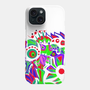 aztec warrior ecopop Phone Case