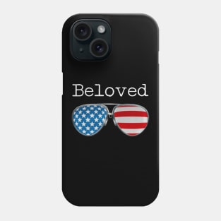 USA PILOT GLASSES BE LOVED Phone Case