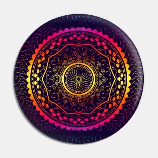 Rich Mandala Pin