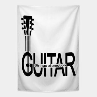 Guitar String of emotion Tapestry