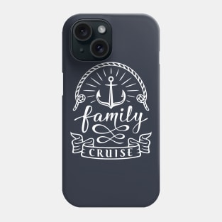 Family Cruise Ship Phone Case