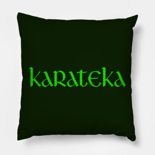 Karateka retro game title Pillow