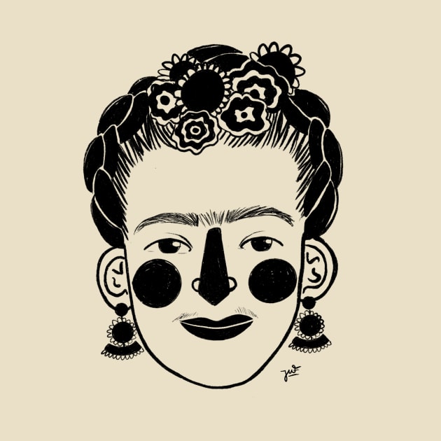 Frida by juf.illustration@gmail.com