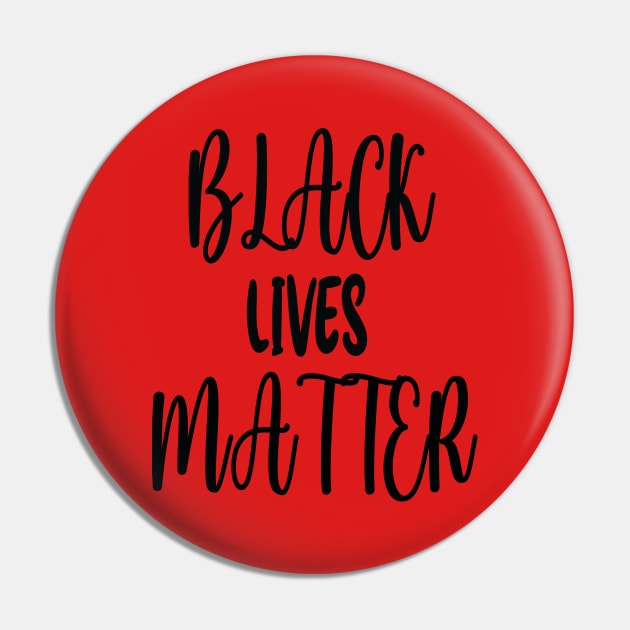 Black lives matter Pin by ArtMaRiSs