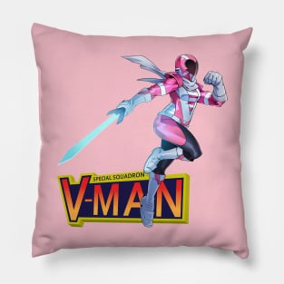 Tough as Nails V-Pink! Pillow