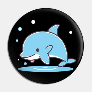 I love Dolphins Pin