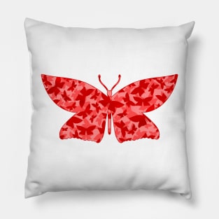 Veil of Butterflies, Red Pillow