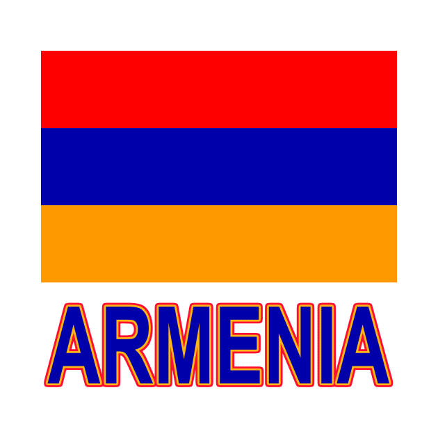 The Pride of Armenia - Armenian Flag Design by Naves