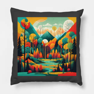 Forest art (3) Pillow