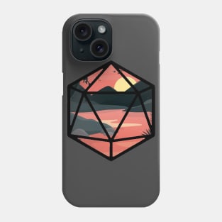 Sunset D20 Phone Case