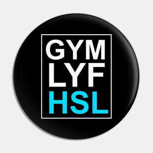 Gym life hustle Pin