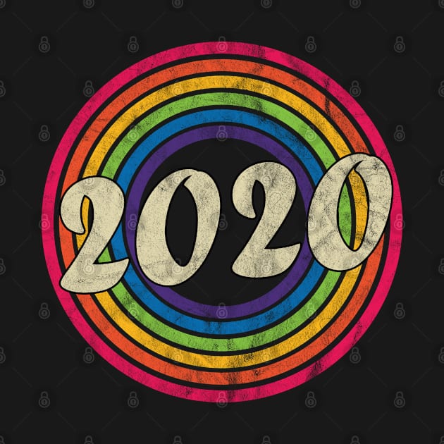 2020 - Retro Rainbow Faded-Style by MaydenArt