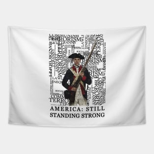 America Still Standing Strong Tapestry