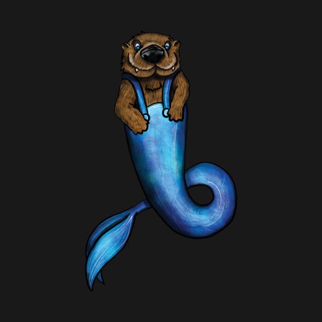 "Quaid" - MerOtter - Mermaid Otter - Marauder by mpflies2