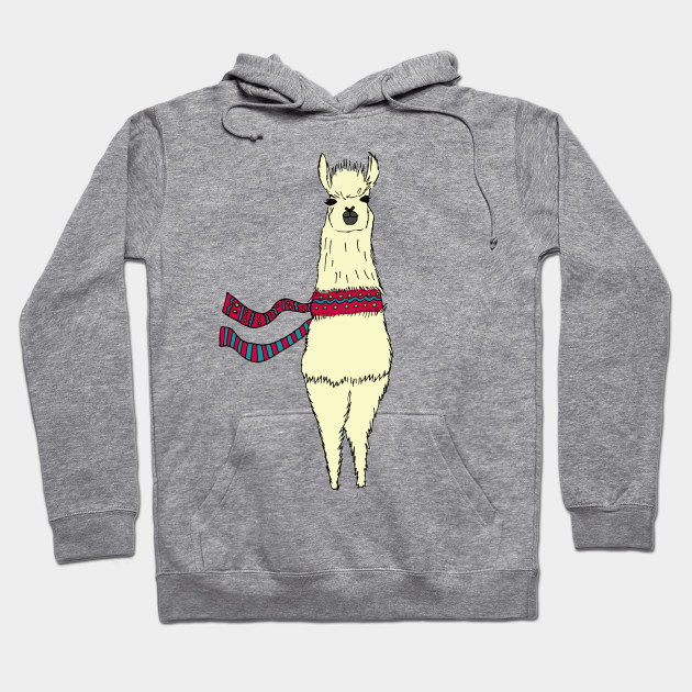 alpaca hoodie