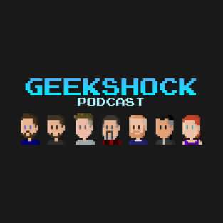 Official Geek Shock Podcast Logo T-Shirt