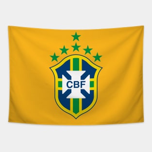 Brazil With Six Stars Tapestry