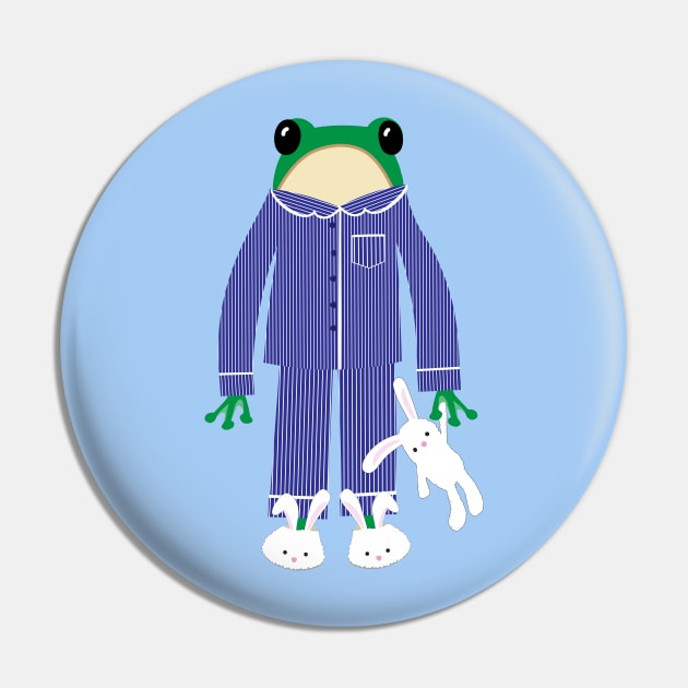 Frog in pajamas Pin by Jennifer Ladd