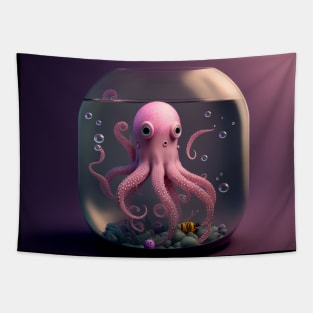 Baby Octopus Tapestry