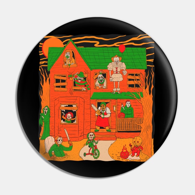 House of Horrors Pin by chrisraimoart