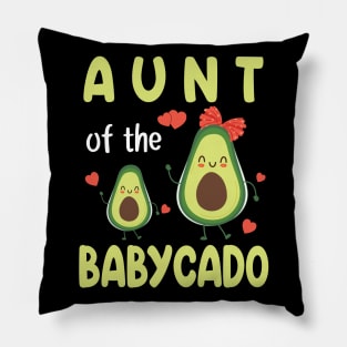 Avocados Dance Together Happy Aunt Of The Babycado Children Pillow