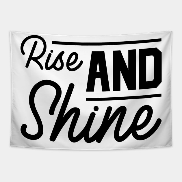 Rise And Shine Design Tapestry by Dojaja