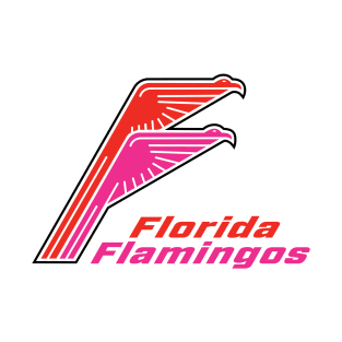 Defunct Florida Flamingos Team Tennis 1974 T-Shirt