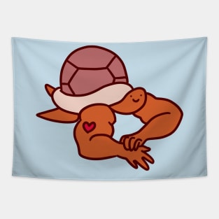 Turtle with Buff Arms Tapestry