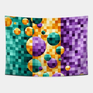 Mosaic #1: Disco Balls (Multi) Tapestry