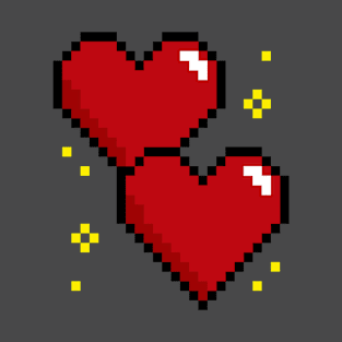 Pixel Hearts T-Shirt