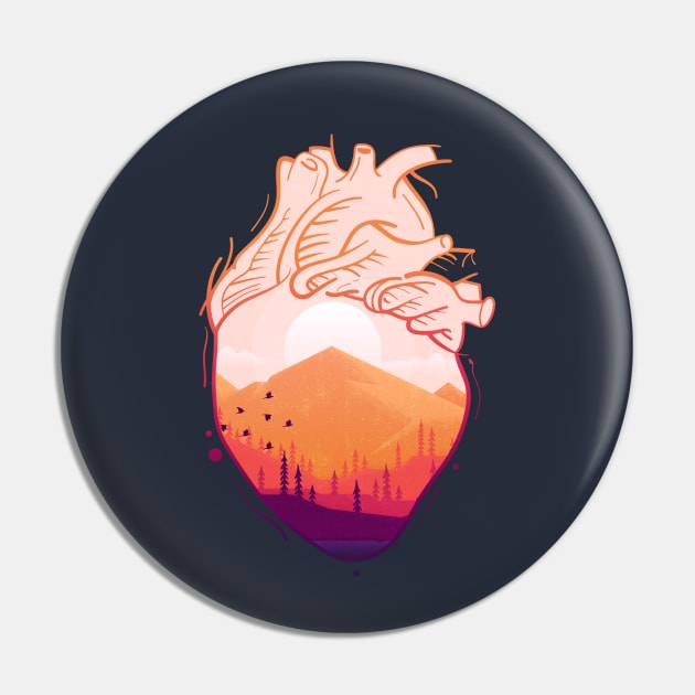 My heart belongs to nature Pin by secondskin