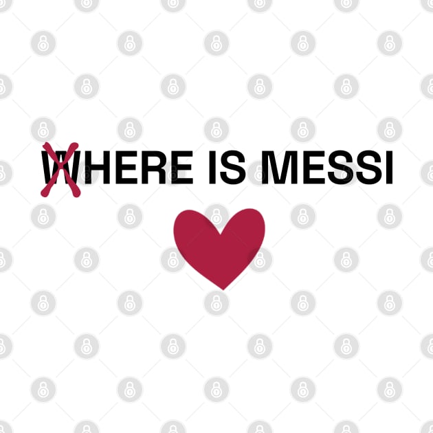 Where is Messi by YDesigns