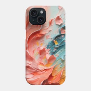 Abstract Strokes: Acrylic Brush Stripe Extravaganza Phone Case