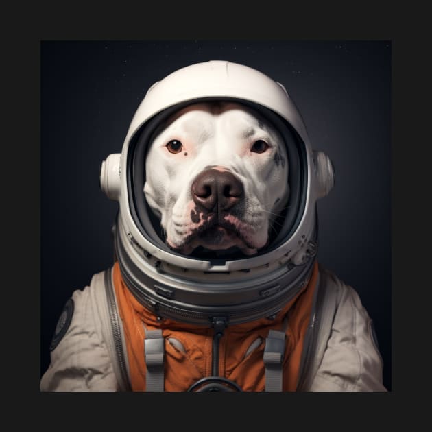 Astro Dog - Dogo Argentino by Merchgard