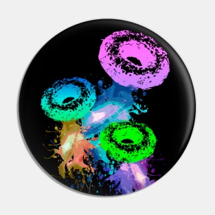 Colorful Donuts - Version 3 Pin